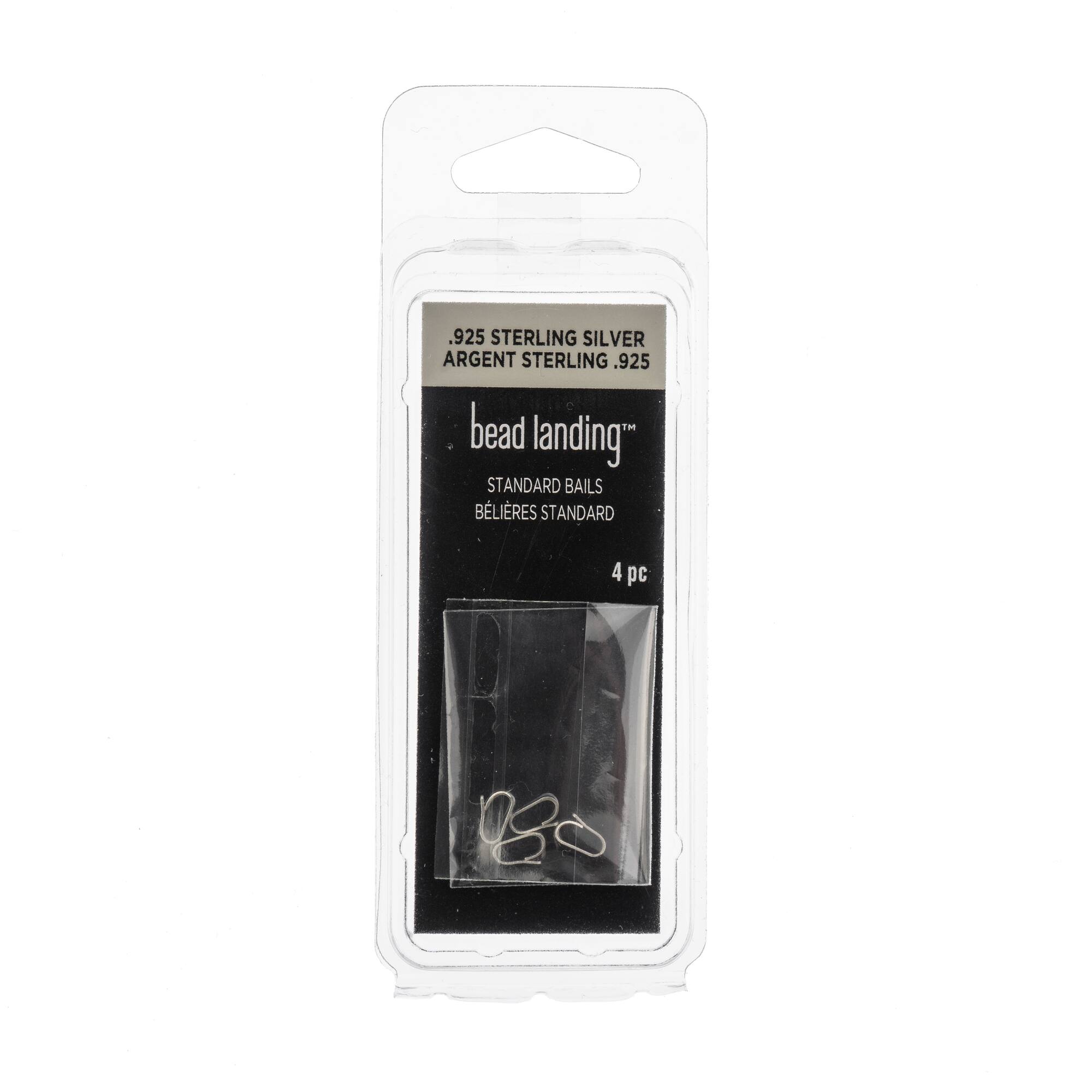 Sterling Silver Small Bail Locket, 4ct. by Bead Landing™